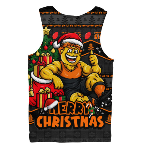 GWS GIANTS Men Tank Top Christmas Pride Beyond The Game