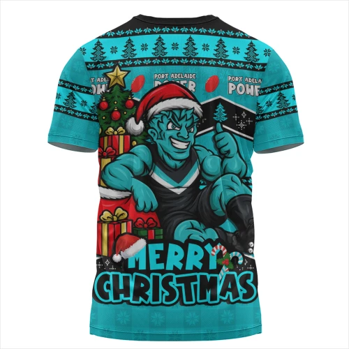 Port Adelaide T-Shirt Christmas Pride Beyond The Game