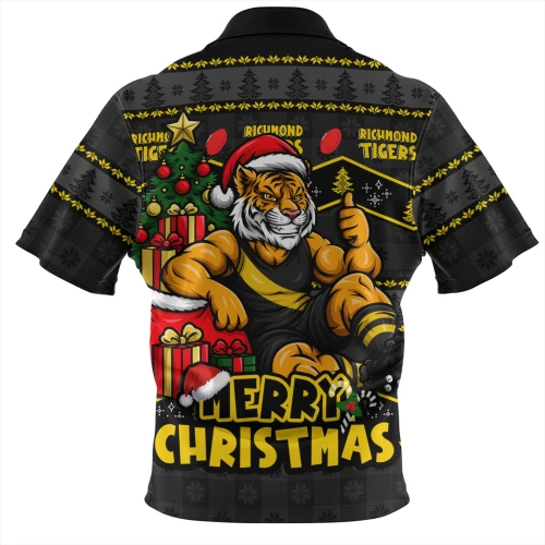 Richmond Zip Polo Shirt Christmas Pride Beyond The Game
