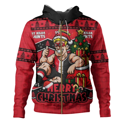 St Kilda Hoodie Christmas Pride Beyond The Game