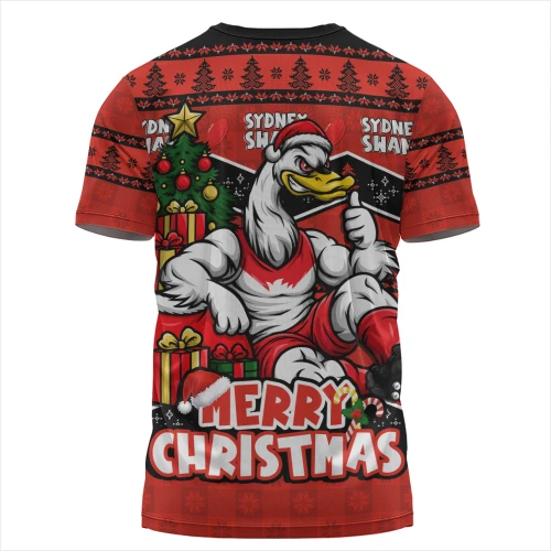 Sydney Swans T-Shirt Christmas Pride Beyond The Game