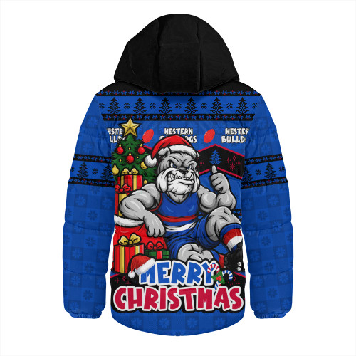 Western Bulldogs Hooded Padded Jacket Christmas Pride Beyond The Game