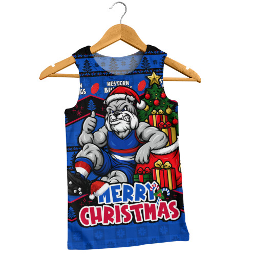 Western Bulldogs Men Tank Top Christmas Pride Beyond The Game