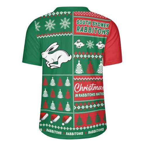 South Sydney Rabbitohs Rugby Jersey Merry Christmas In The Colours We Love
