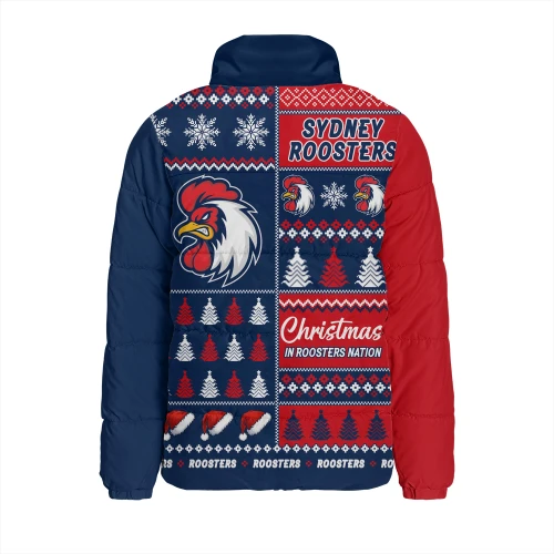 Sydney Roosters Padded Jacket Merry Christmas In The Colours We Love