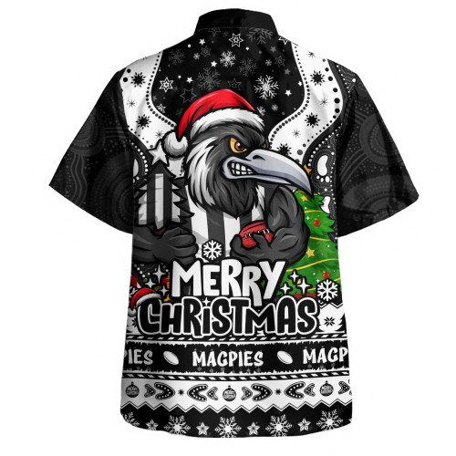 Collingwood Hawaiian Shirt Aboriginals Christmas Pride With Merry Game Day Energy