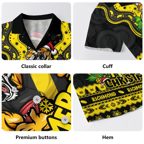 Richmond Hawaiian Shirt Aboriginals Christmas Pride With Merry Game Day Energy