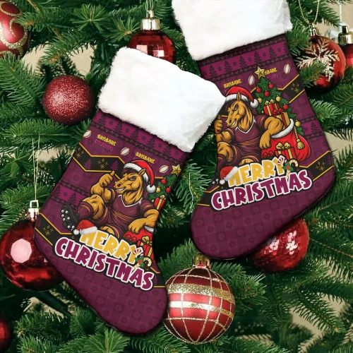 Brisbane Broncos Christmas Stocking Christmas Glory And Timeless Team Pride