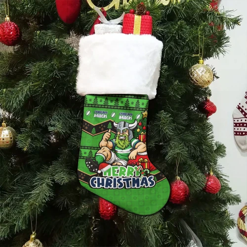 Canberra Raiders Christmas Stocking Christmas Glory And Timeless Team Pride