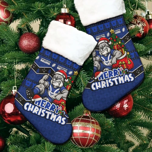 Canterbury-Bankstown Bulldogs Christmas Stocking Christmas Glory And Timeless Team Pride