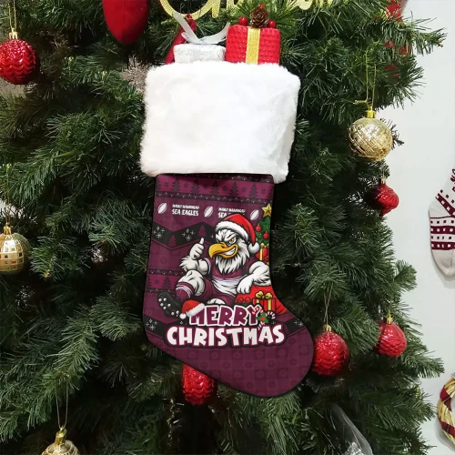 Manly Warringah Sea Eagles Christmas Stocking Christmas Glory And Timeless Team Pride