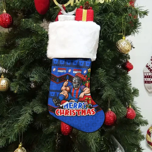 Newcastle Knights Christmas Stocking Christmas Glory And Timeless Team Pride