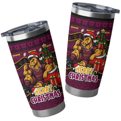 Brisbane Broncos Tumbler Christmas Glory And Timeless Team Pride
