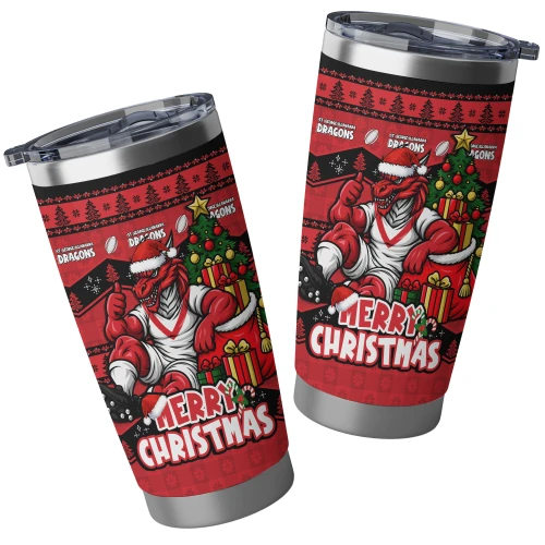 St. George Illawarra Dragons Tumbler Christmas Glory And Timeless Team Pride