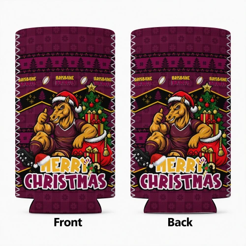 Brisbane Broncos Can Cooler Christmas Glory And Timeless Team Pride