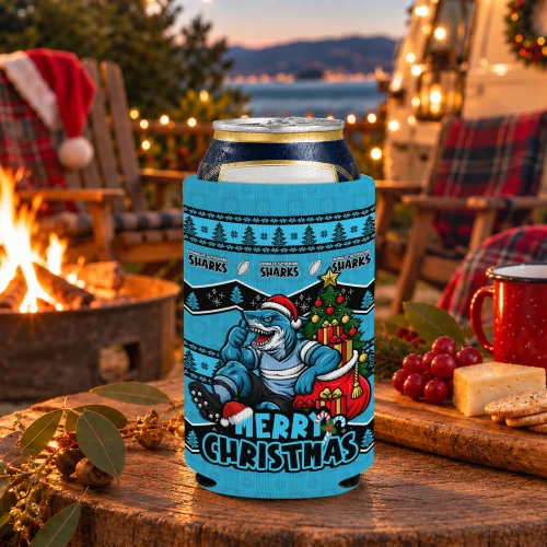 Cronulla-Sutherland Sharks Can Cooler Christmas Glory And Timeless Team Pride