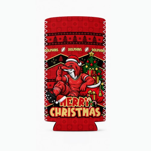 Redcliffe Dolphins Can Cooler Christmas Glory And Timeless Team Pride