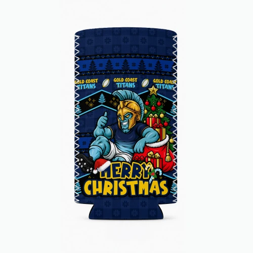 Gold Coast Titans Can Cooler Christmas Glory And Timeless Team Pride