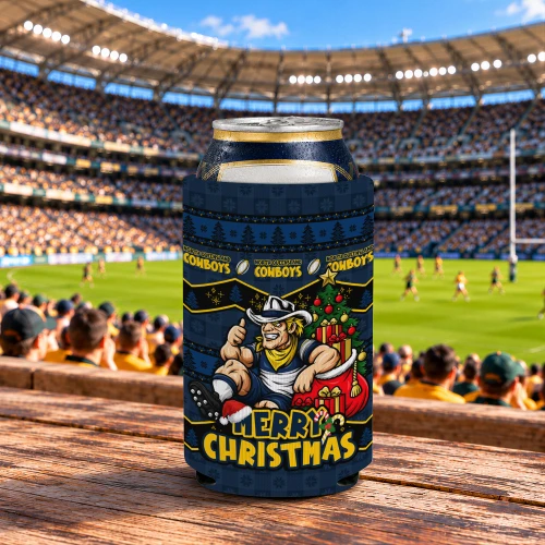 North Queensland Cowboys Can Cooler Christmas Glory And Timeless Team Pride