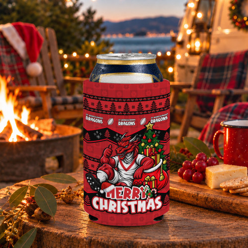St. George Illawarra Dragons Can Cooler Christmas Glory And Timeless Team Pride