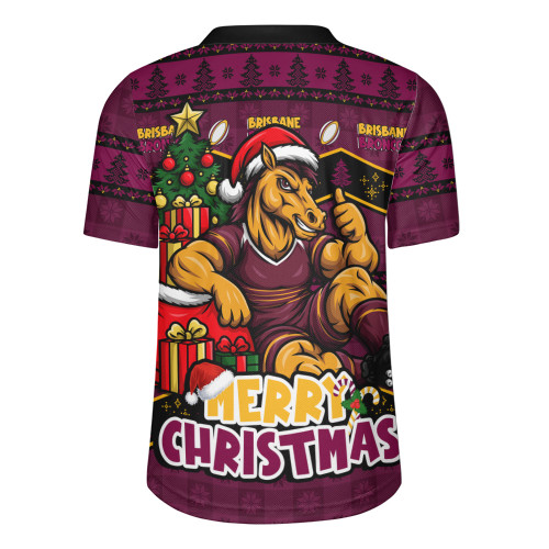 Brisbane Broncos Rugby Jersey Christmas Glory And Timeless Team Pride Personalised Edition