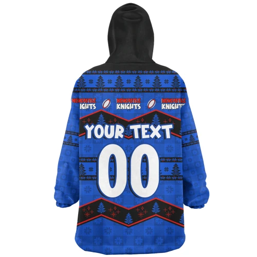 Newcastle Knights Snug Hoodie Christmas Glory And Timeless Team Pride Personalised Edition