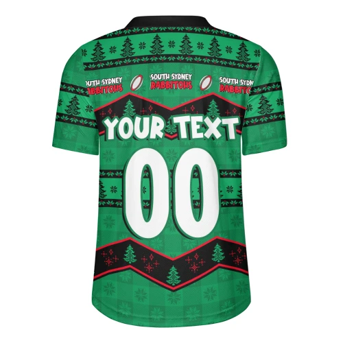 South Sydney Rabbitohs Rugby Jersey Christmas Glory And Timeless Team Pride Personalised Edition
