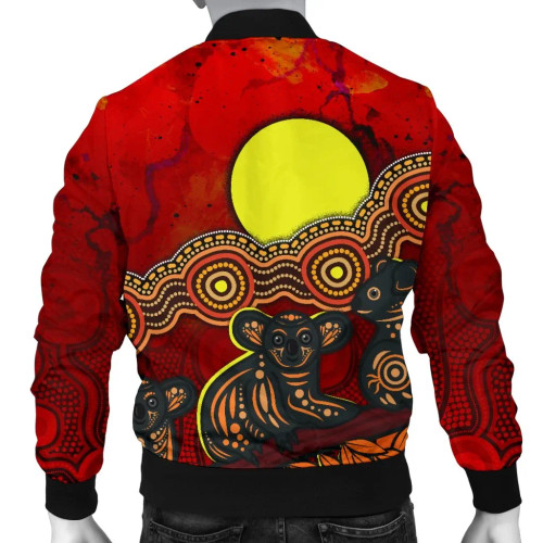 [Custom] Australia Bomber Jacket - Australian Indigenous Koala
