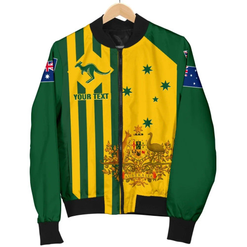 [Custom] Australia Bomber Jacket - Australia Kangaroo Sign National Color