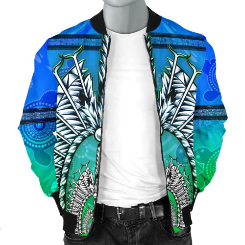 Australia Bomber - Turtle Background With Dhari Mask Australia Bomber - Turtle Background With Dhari Mask