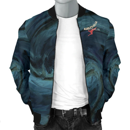 Australia Bomber Jacket - Kangaroo Jacket Aus Flag Australia Bomber Jacket - Kangaroo Jacket Aus Flag