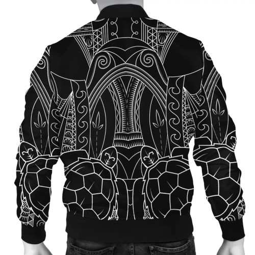 Australia Aboriginal Bomber Jacket (White) - Torres and Turtle