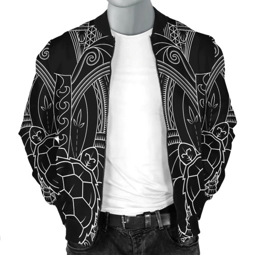 Australia Aboriginal Bomber Jacket (White) - Torres and Turtle