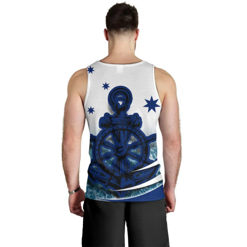 Australia Royal Navy Men Tank Top - Ocean Is Home