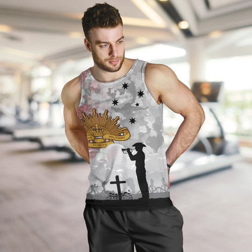 Australia Anzac Men Tank Top - We Will Remember Them Australia Anzac Men Tank Top - We Will Remember Them