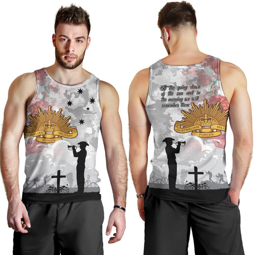 Australia Anzac Men Tank Top - We Will Remember Them2 Australia Anzac Men Tank Top - We Will Remember Them2