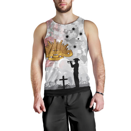 Australia Anzac Men Tank Top - We Will Remember Them Australia Anzac Men Tank Top - We Will Remember Them