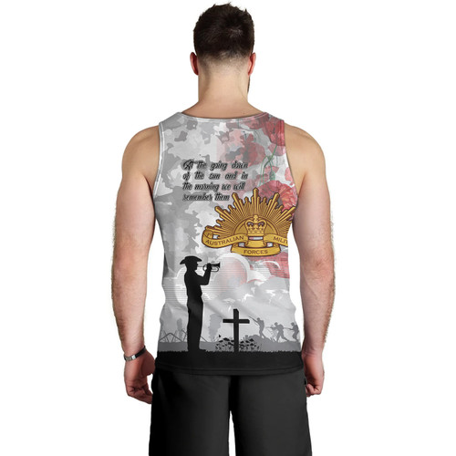 Australia Anzac Men Tank Top - We Will Remember Them Australia Anzac Men Tank Top - We Will Remember Them