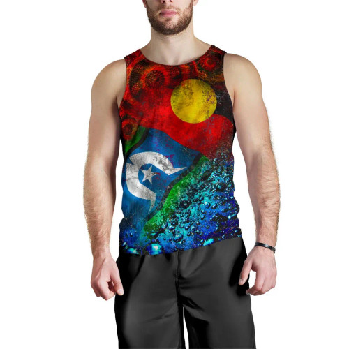 Australia Aboriginal Men Tank Top - Australia Naidoc Week 2021 Australia Aboriginal Men Tank Top - Australia Naidoc Week 2021