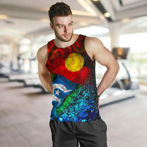 Australia Aboriginal Men Tank Top - Australia Naidoc Week 2021 Australia Aboriginal Men Tank Top - Australia Naidoc Week 2021