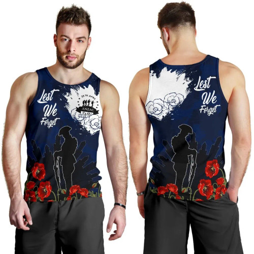 Australia Anzac Day Men Tank Top - Australia Anzac Day 2021