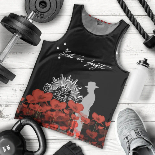 Australia Anzac Day Men Tank Top - Remember Them Australia Anzac Day Men Tank Top - Remember Them