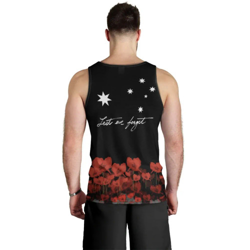 Australia Anzac Day Men Tank Top - Remember Them Australia Anzac Day Men Tank Top - Remember Them