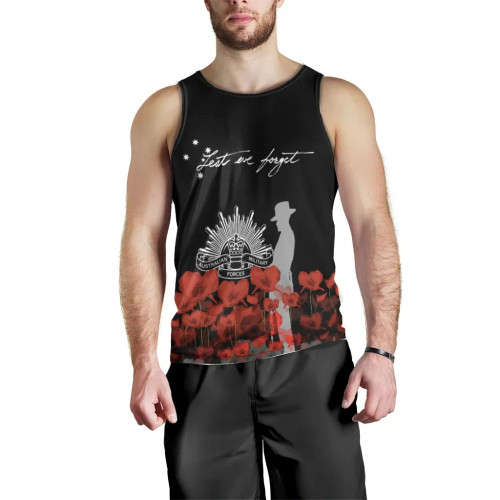 Australia Anzac Day Men Tank Top - Remember Them Australia Anzac Day Men Tank Top - Remember Them