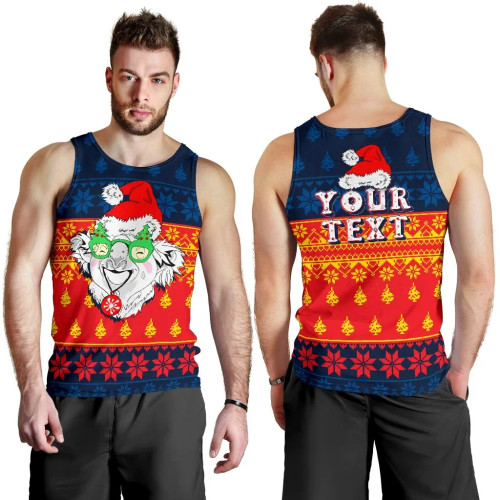 [Custom] Australia Christmas Men Tank Top - Bye Bye 2020