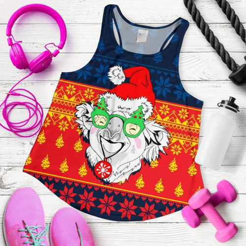Australia Christmas Women Racerback Tank - Bye Bye 2020 Australia Christmas Women Racerback Tank - Bye Bye 2020