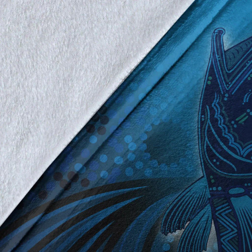 [Custom] Australia Aboriginal Blanket - Fish Dreaming Paintings