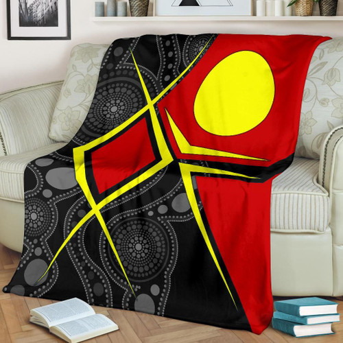 Australia Aboriginal Blanket - Indigenous Legend Australia Aboriginal Blanket - Indigenous Legend