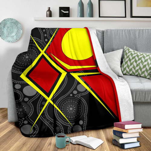 Australia Aboriginal Blanket - Indigenous Legend Australia Aboriginal Blanket - Indigenous Legend