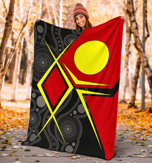 Australia Aboriginal Blanket - Indigenous Legend Australia Aboriginal Blanket - Indigenous Legend